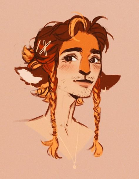 chris☀️HOLMAT ARTIST ALLEY! - L6 (@arcanegold) / Twitter Saytr Character Design Male, Satyr Drawing Reference, Saytr Art, Saytr Aesthetic, Saytr Character Design, Faun Aesthetic, Firbolg Character Design, Faun Oc, Firbolg Art