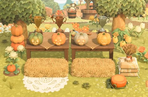 Pumkin Designs, Acnh Halloween, Cottagecore Animal Crossing, Acnh Cottagecore, Pumpkin Carving Contest, Animal Crossing Guide, Animal Crossing Wild World, Island Theme, Animal Crossing Characters