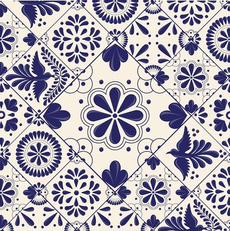 Mexican Tile Art Ideas, Traditional Mexican Pattern Design, Mexican Talavera Wedding, Talavera Wallpaper, Mexican Tile Art, Talavera Wedding, Mexican Graphic Design, Talavera Art, Talavera Pattern