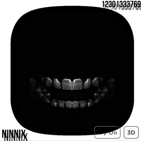 Creepy Faces, Roblox Image Ids, Coding Shirts, Roblox Code, Creepy Monster, Black Hair Roblox, Games Roblox, Scary Faces, Scary Monsters