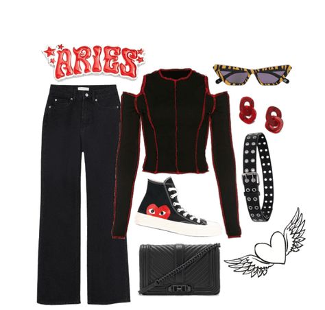 Aries Outfits, Sign Aesthetic, Professional Aesthetic, Outfits Polyvore, Dining Room Storage, Birth Chart, Outfit Shoplook, Outfits Ideas, Image Search