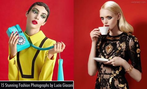 15 Colorful Fashion Photography works by famous italy photographer Lucia Giacani https://webneel.com/fashion-photography-lucia-giacani | Design Inspiration https://webneel.com | Follow us www.pinterest.com/webneel Lucia Giacani, Colorful Fashion Photography, Photography Words, Famous Americans, Her World, Vogue Magazine, Milan Italy, Advertising Photography, Www Pinterest Com