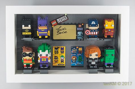 Displaying Legos, Brickheadz Display, Ikea Sannahed, Lego Ikea, Room Ideas Summer, Ikea Lego, Lego Shelves, Lego Diy Projects, Lego Room Ideas