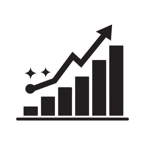 Vector growing profit icon vector and in... | Premium Vector #Freepik #vector #stock #growth #economic #increase Market Economy Drawing, Growth Graphic Design, Growth Icon, Economic Growth Poster, Economic Growth, Growth Graph, Economic Growth Illustration, Agriculture Icon, Business Icon