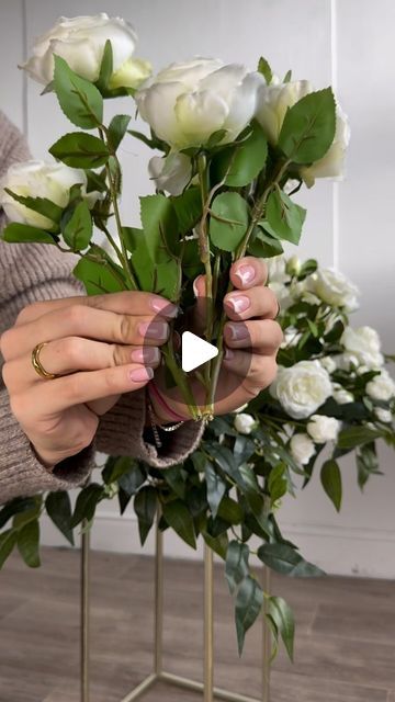 Circle Vase Flower Arrangement, How To Make A Free Standing Flower Arrangement, Diy Free Standing Floral Arrangement, Diy Floor Flower Arrangements, Arranging Roses In A Vase, How To Make Flower Arrangements, Large Wedding Flower Arrangements, Floral Foam Arrangements Walmart, Faux Flower Arrangements Diy