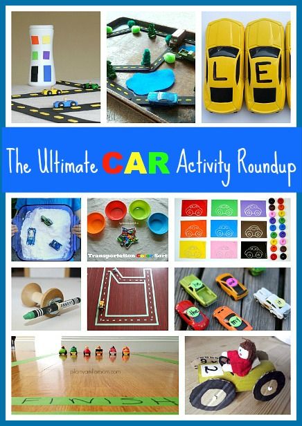 The Ultimate Hot Wheels and Toy Car Activity Roundup Toddler Activties, Toddler Car Activities, Car Activity, Airplane Activities, Transportation Unit, Transportation Activities, Car Activities, Transportation Preschool, Toddler Ideas