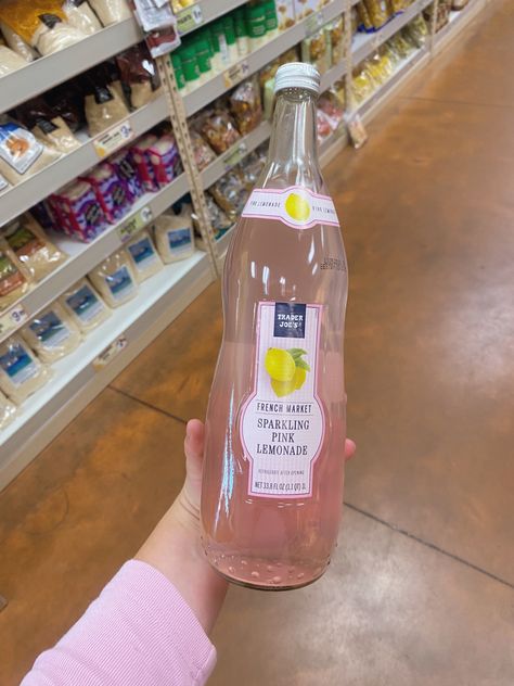 Coquette Drinks, Sparkling Lemonade, Floral Cottage, French Market, Trader Joe’s, Trader Joe, Dancing Queen, Pink Lemonade, Trader Joes