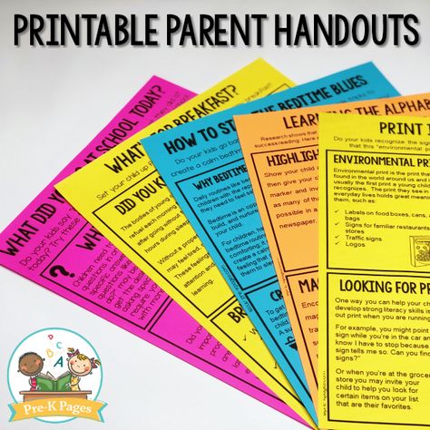 Preschool Parent Handouts Learning at Home Parent Handouts For Preschool, Preschool Welcome Letter, Preschool Orientation, Parent Relationships, Parent Orientation, Teacher Communication, Preschool Director, Kindergarten Parent, Preschool First Day