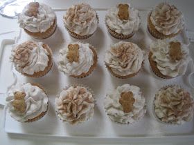 Frost It!: Cinnamon Bun Cupcakes! Teddy Graham Cupcakes, Teddy Bear Cupcakes, Family Cookout, Bear Cupcakes, Vanilla Buttercream Frosting, Cinnamon Bun, Cupcake Flavors, Vanilla Frosting, Vanilla Buttercream