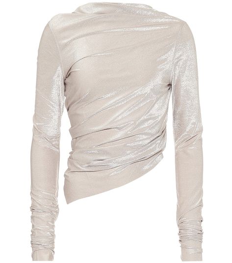 Pearl Top, Blouse Ideas, Rick Owens Lilies, Balenciaga Leather, Exaggerated Sleeves, Kim Kardashian Style, The Kardashians, Poplin Top, Kardashian Style