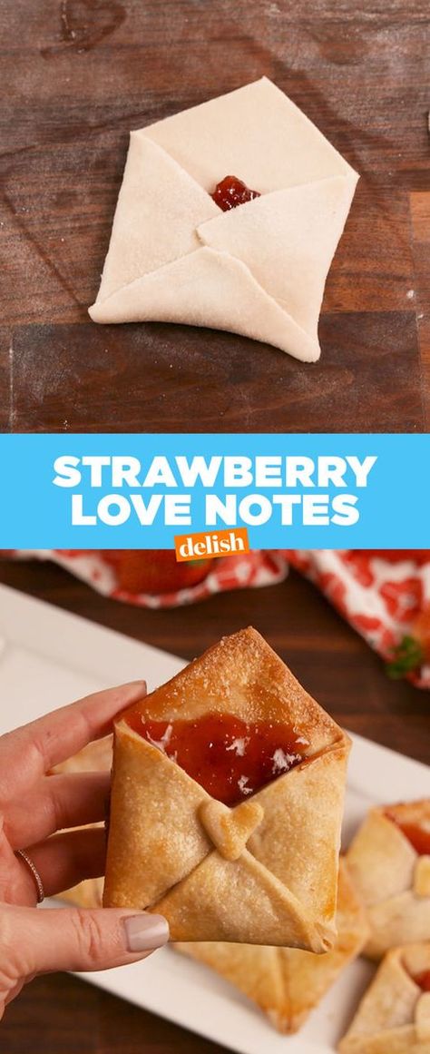 image Strawberry Notes, Strawberry Love, Valentine's Day Treats, Valentines Snacks, Valentines Baking, Valentine Desserts, Valentines Day Desserts, Valentines Day Food, Valentine's Day Recipes