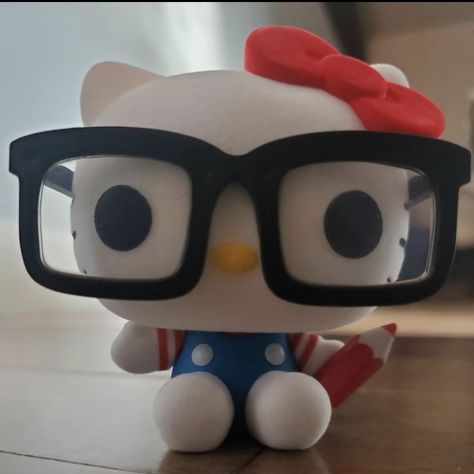 follow throatjuiice on insta fr Hello Kitty Glasses Pfp, Silly Hello Kitty, Emo Hello Kitty Pfp, Hello Kitty With Glasses, Quince Decor, Insta Pfp, Hello Kitty Bedroom, Funk Pop, 2013 Swag Era