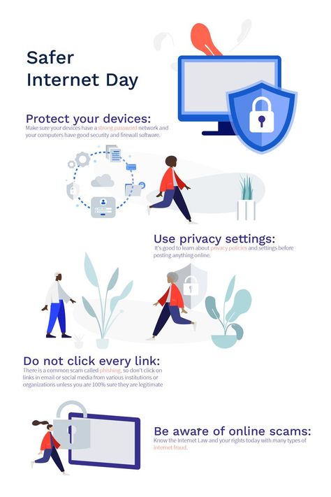 Keep Internet safety in mind! Look out for tips! #SaferInternetDay #SID2022 #security Safer Internet Day, Internet Day, Safe Internet, Internet Safety, Privacy Policy, Internet, Social Media