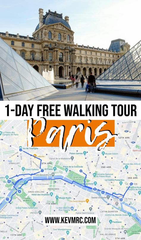 If you have only a day in Paris and don't know what to do, you've found the right post. Click to find out the what to do in Paris in a day and download my itinerary for free. 1 day paris itinerary | what to do in paris 1 day | paris travel guide places to visit | paris travel tips | paris travel places | summer europe trip One Day Paris, Summer Europe Trip, Places To Go In Europe, Cheapest Places To Travel, Europe In Winter, One Day In Paris, What To Do In Paris, What To Wear In Paris, Best Airplane