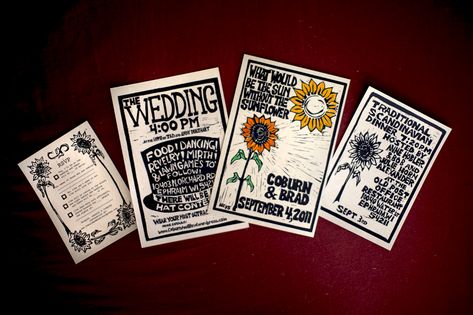 Printmaking Wedding Invitations, Linocut Invitation Weddings, Linoleum Print Wedding Invitations, Linocut Wedding Invite, Lino Print Invitations, Linocut Invitations, Lino Print Wedding Invitations, Linocut Invitation, Linocut Wedding Invitations