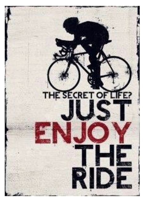 Cycling Motivation Quotes, The Secret Of Life, Cycling Humor, Secret Of Life, Bicycle Quotes, Cycling Inspiration, Mountain Bike Art, Bike Quotes, Bike Illustration