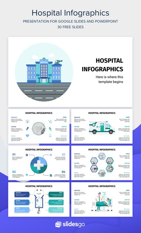 Hospital Infographic, Healthcare Infographics, Ppt Template Design, Powerpoint Free, Project Proposal, Creative Powerpoint, Google Slides Themes, Microsoft Powerpoint, Brand Guidelines