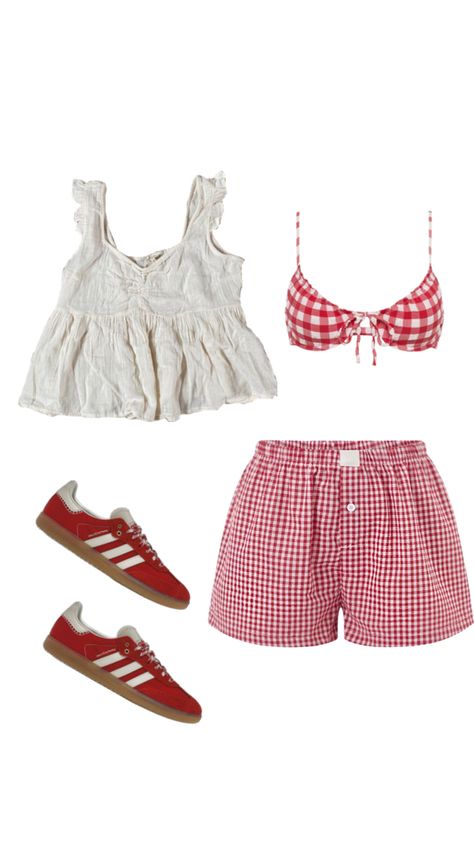 Vintage Americana Summer, Gangnam outfit, summer outfit inspo, cherry red, born to die summer Born To Die Outfit, Vintage Americana Summer, Vintage Americana Outfits, Americana Aesthetic Outfit, Born To Die Summer, Vintage Americana Fashion, Americana Outfits, Vintage Americana Aesthetic, Americana Summer