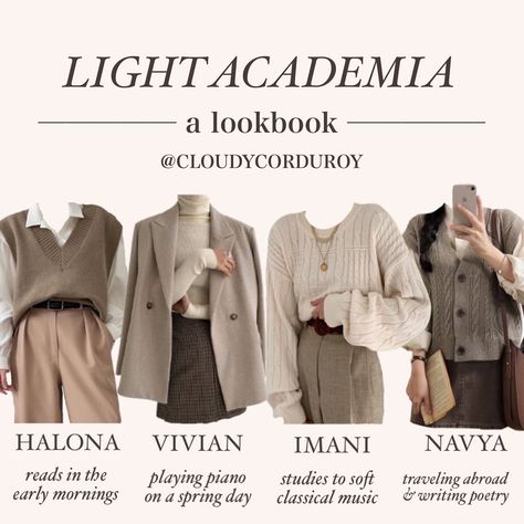 Light Academia Outfit, Academia Aesthetic Outfit, Dark Academia Outfits, Capsule Wardrobe Women, Light Academia Aesthetic, Academia Outfits, Academia Style, Dark Academia Fashion, Academia Fashion