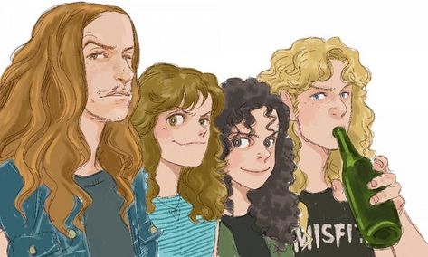 Metallica Fanart, Metallica Art, Metallica Band, Childhood Art, Cliff Burton, Rock N Roll Art, 80s Bands, Musica Rock, James Hetfield