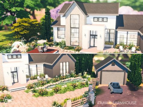 Houses and Lots, Residential Lots: Family Farmhouse by Summerr Plays – TSR. Willow Creek 50×50 3 bed |3 bath no cc base game only The post Family Farmhouse by Summerr Plays at TSR appeared first on Lana CC Finds - Sims 4 CC, Hair, Worlds, Cheats, Guides, Mods Sssvitlas. Sims 4 Cc Hair, Family Farmhouse, Cc Hair, Willow Creek, Best Sims, Sims 4 Houses, Cc Finds, Sims 4 Cc, Sims 4 Custom Content