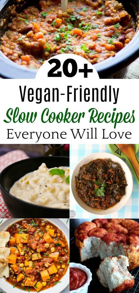 Easy Vegan Slow Cooker Recipes, Slow Cooker Plant Based Recipes, Vegan Crockpot Recipes Dinners, Vegan Crockpot Casserole Recipes, Plant Based Slow Cooker Recipes, Plant Based Crockpot Recipes, Plant Based Slow Cooker, Slow Cooker Vegan Recipes, Crockpot Vegan Recipes