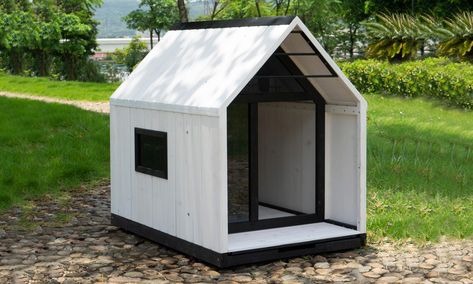 Container Door Ltd | Modern Pets Nordic Modern Dog House Cute Dog House, Modern Dog Houses, House Models, Wooden Dog Kennels, Wooden Dog House, Outdoor Dog House, Dog House Plans, Cool Dog Houses, Outside Dogs