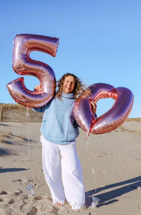 Loss Photoshoot, Balloon Numbers, 1 Balloon, Long Beach Island, Beach Island, Number Balloons, Birthday Pictures, Two Year Olds, Birthday Woman