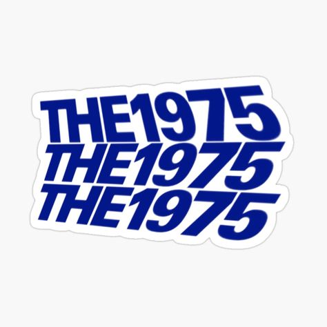 Get my art printed on awesome products. Support me at Redbubble #RBandME: https://www.redbubble.com/i/sticker/The-1975-text-by-lovekayz/157663994.EJUG5?asc=u The 1975 Stickers, The 1975 Logo, 1975 Band, Sticker Board, Text Stickers, Pink Punk, Color Stickers, Iphone Logo, Sticker Notebook