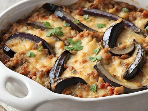 Flavorful Eggplant Casserole: A Quick & Easy Vegetarian Meal | The Foodie Fix | NewsBreak Original Formula Recipes, Vegetarian Casserole, Grilled Chicken Wings, Turkey Casserole, Grilled Chicken Salad, Vegetarian Main Dishes, Vegetarian Cooking, Vegetarian Recipes Easy, Easy Vegetarian