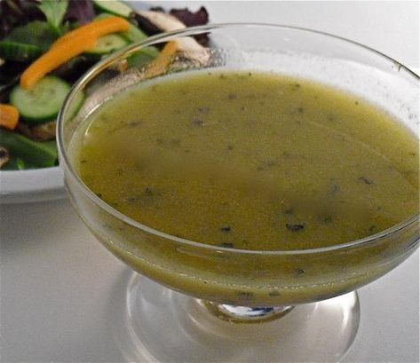 1905 Salad Dressing Recipe - DELICIOUS Vinaigrette!! I've had the 1905 Salad and it is wonderful. 1905 Salad Dressing, 1905 Salad, Columbia Restaurant, Ginger Salad Dressings, Salad Dressing Recipe, Florida Food, Marinade Sauce, Famous Recipe, Homemade Salads