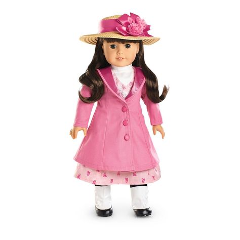 Samantha Parkington, American Girl Samantha, Travel Coat, American Girl Toys, American Girl Doll Samantha, American Dolls, American Doll Clothes, All American Girl, Ag Doll Clothes