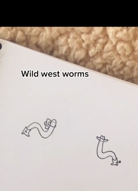 Mushroom Semi Colon, Matching Worms Tattoos, Worm With Cowboy Hat Tattoo, Cowboy Worms Tattoo, Worm Tattoo Ideas, Worm On A String Tattoo, Worm On Hook Tattoo, Worm Tattoo, Bug Stick And Poke