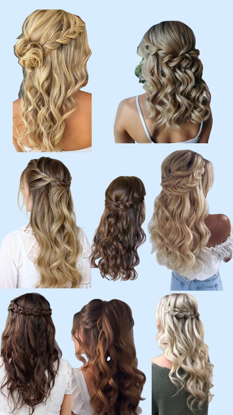 Hair idea I might do while I’m a junior bridesmaid with Olivia Wedding Hairstyles For Junior Bridesmaid, Cute Junior Bridesmaid Hairstyles, Junior Bridesmaid Hairstyles, Junior Bridesmaid Hair, Bridesmaid Ideas, Hair Idea, 2024 Wedding, Bridesmaid Hairstyles, Junior Bridesmaid