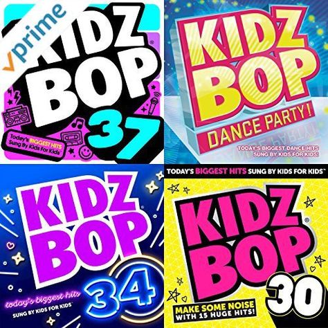 Bday Sleepover, Dance Birthday Party, Dance Party Birthday, Kidz Bop, Streaming Music, Chinese New Year Design, Amazon Music, Sleepover Party, Music For Kids