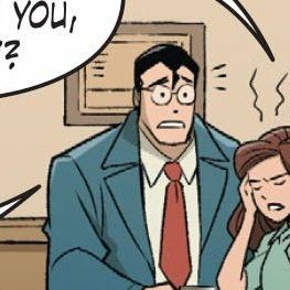 Dc Comics Funny Panels, Clark Kent Fanart, Clark Kent Comic, Jj Core, Robin Tim Drake, Daily Planet, Pastel Theme, Adventures Of Superman, Superman Comic