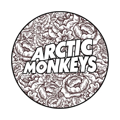 Check out this awesome 'Arctic+Monkeys+%7C+Flower+Circle+Logo' design on @TeePublic! Arctic Monkeys Tattoo, Arctic Monkeys T Shirt, Trending Stickers, Monkey Drawing, Monkey Logo, Monkey Stickers, Animals Tattoo, Monkey Tattoos, Circle Logo Design