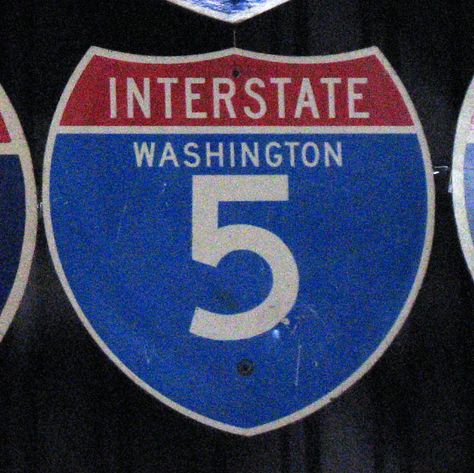 Washington interstate 5 - AARoads Shield Gallery Interstate 5, Highway Signs, Washington