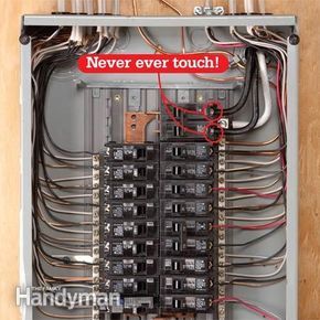 Adding a new circuit in a breaker panel can be a daunting and even dangerous job. We show you how to do it with step-by-step instructions. Electrician Knowledge, Electrical Tips, Structured Wiring, Electrical Inspection, Basic Electrical Wiring, Electrical Breakers, Electric Panel, Home Electrical Wiring, Breaker Panel