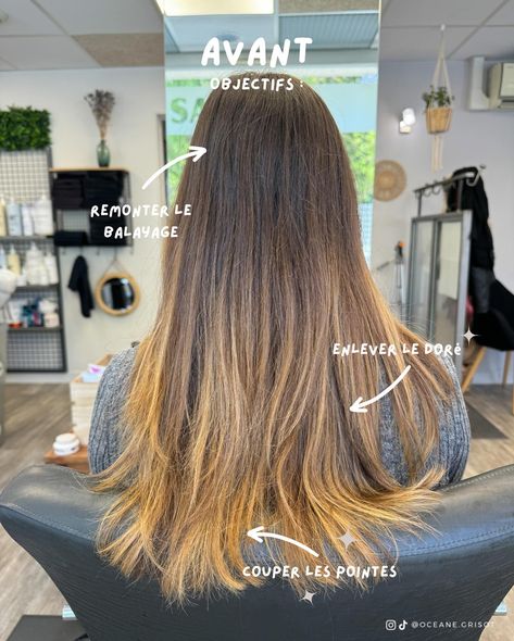 Post avec un nouveau format pour moi, je t’explique chaque étape d’un balayage ✨ Au programme, un balayage aux reflets noisettes !⚡️ On peut se demander pourquoi la prestation dure 4h30/5h, alors je détaille les étapes pour te rendre compte de la minutie que j’accorde à mes prestations pour des résultats durables !🤍 Alors tu as aimé ce format ? Et le avant / après de ce balayage noisette ?🫶🏻 #balayage #balayageinspo #blondebalayage #coiffurebesancon #coiffeurbesançon #doubs #besancontour... Balayage Contouring, Balayage, Blonde, Instagram Post, On Instagram, Instagram