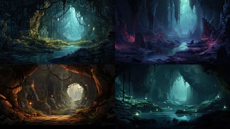 ArtStation - 205 arts - Cave of Whispered Legends Environment Anime Package - Concept Reference Pack Vol.01 - More Than 6K Resolution Artworks, Artworks, #AD, #Resolution, #Vol, #ad Cave Concept Art, Concept Reference, Creative Games, Corpse Bride, Game Assets, Interior Ideas, The Game, Concept Art, Resolution