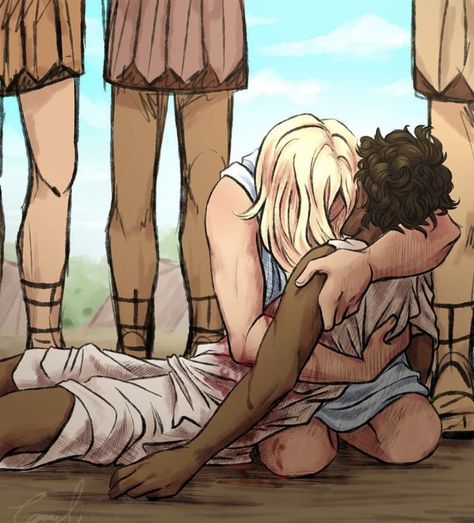 Patrochilles Fanart, Achilles And Patroclus Art, The Kane Chronicles, Madeline Miller, Greek Mythology Humor, Achilles And Patroclus, Queer Books, Gay Books, Greek Mythology Art