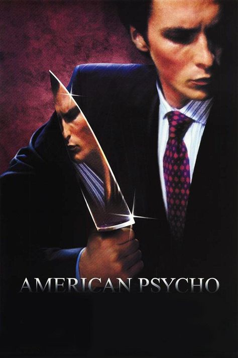 American Psycho (2000) Film Thriller, I Love Cinema, Thriller Movie, Thriller Movies, Christian Bale, Film Posters, Aesthetic Movies, Wall Street, Movies Showing