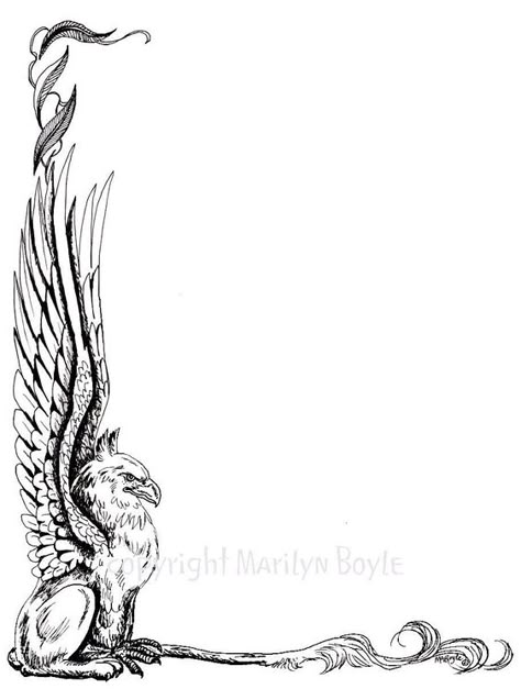 Griffon Tattoo, Fantasy Wings, Griffin Tattoo, Wings Feathers, Art Drawing Sketch, Celtic Tattoos, Chur, A Poem, Sleeve Tattoo