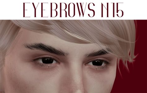 Sims Eyebrows, Thanks For Supporting Me, Sims 4 Couple Poses, Sims 4 Decades Challenge, Makeup Cc, Sims 4 Cc Makeup, The Sims 4 Download, Natural Eyebrows, Natural Brows