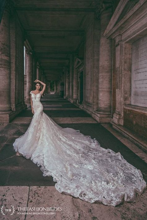 Cathedral Wedding Dress, Backless Mermaid Wedding Dresses, Fairy Wedding Dress, Western Wedding Dresses, Tulle Wedding Gown, Cathedral Train, Amazing Wedding Dress, Bridal Ball Gown, Wedding Gowns Mermaid