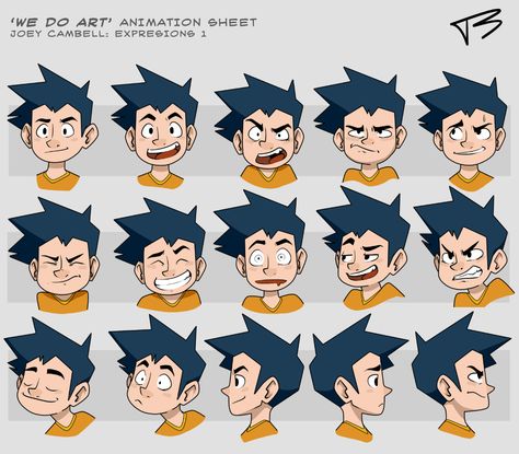 ArtStation - 'We Do Art' cartoon, character expression sheets., Trevor Woodham Cartoon Character Expressions, Cartoon Expression Sheet, Cartoon Guy Character Design, Simple Character Design Animation, Simple Cartoon Character Design, Character Design Expression Sheet, Cartoon Character Sheet, Simple Character Design Cartoons, Cartoon Character Concept Art