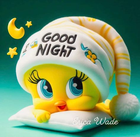 Good Nite Images Night Quotes, Good Night Sweet Dreams Cute, Good Night Tweety Bird, Cute Memes For Her Goodnight, Goodnight Meme, Meme Good Night, Sweet Dreams Pictures, Good Night Hug, Good Night Meme Cute