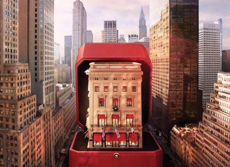 A First Look Inside the New Cartier Mansion Real Estate Valentines Day Creative Ads, Cartier Poster, Building Advertising, 3d Ads, Luxury Advertising, Red Poster, Salon Names, 광고 디자인, Publicidad Creativa