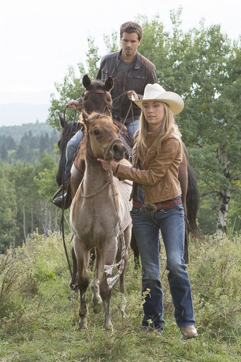 Heartland Characters, Heartland Actors, Heartland Cbc, Heartland Quotes, Heartland Amy, Amy And Ty Heartland, Ty Heartland, Trick Riding, Heartland Ranch